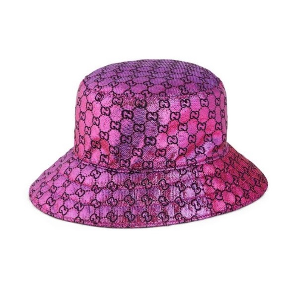 Gucci Accessories - Gucci GG lamé jacquard reversible
bucket hat